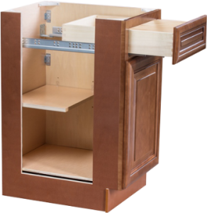 hudson light brown cabinet with drawer