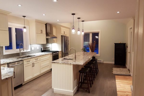 fashion pearl white kitchen marble countertops