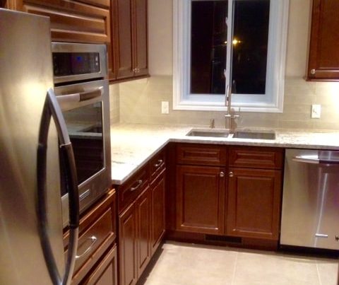 quincy brown custom cabinet kitchen corner