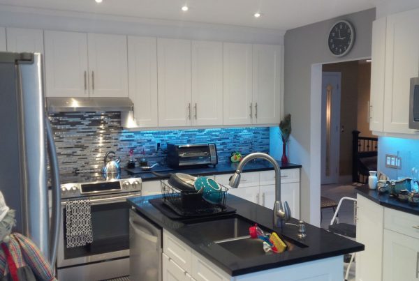 white custom kitchen sydney shaker